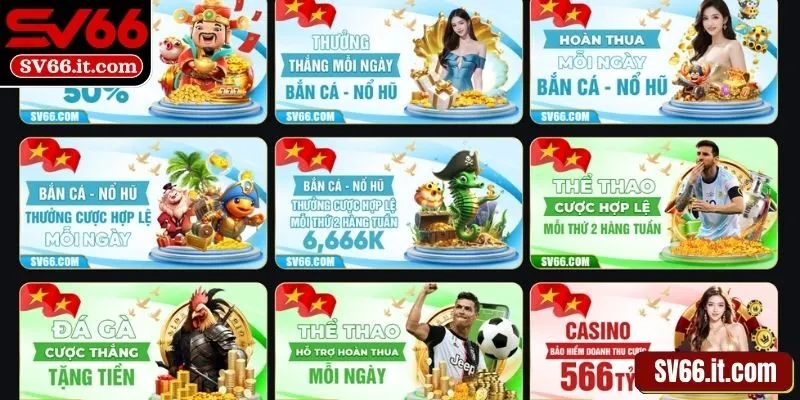 Sơ lược về khuyến mãi nạp lần đầu tại SV66